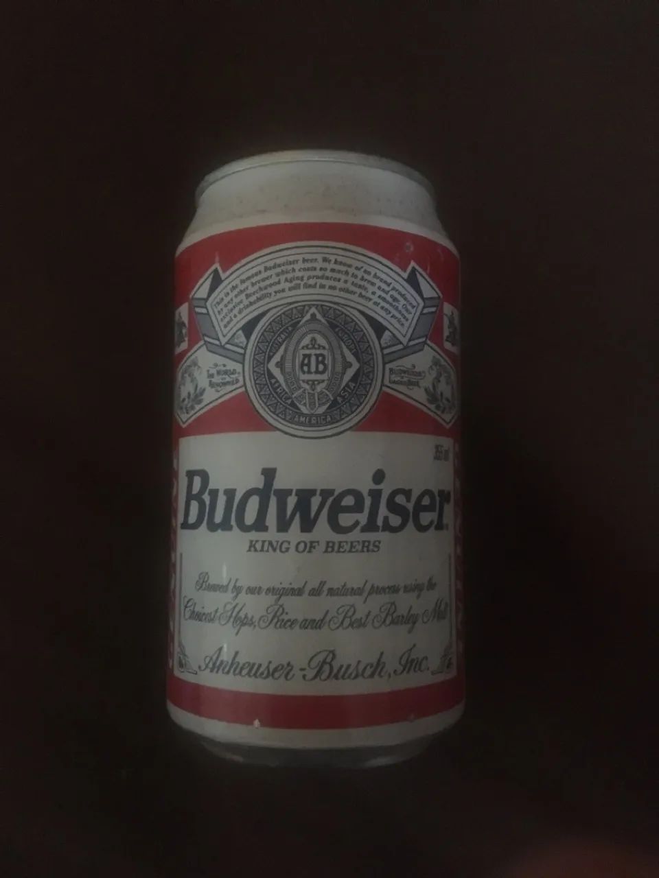 Lata Budweiser Década de 90 - Foto 4