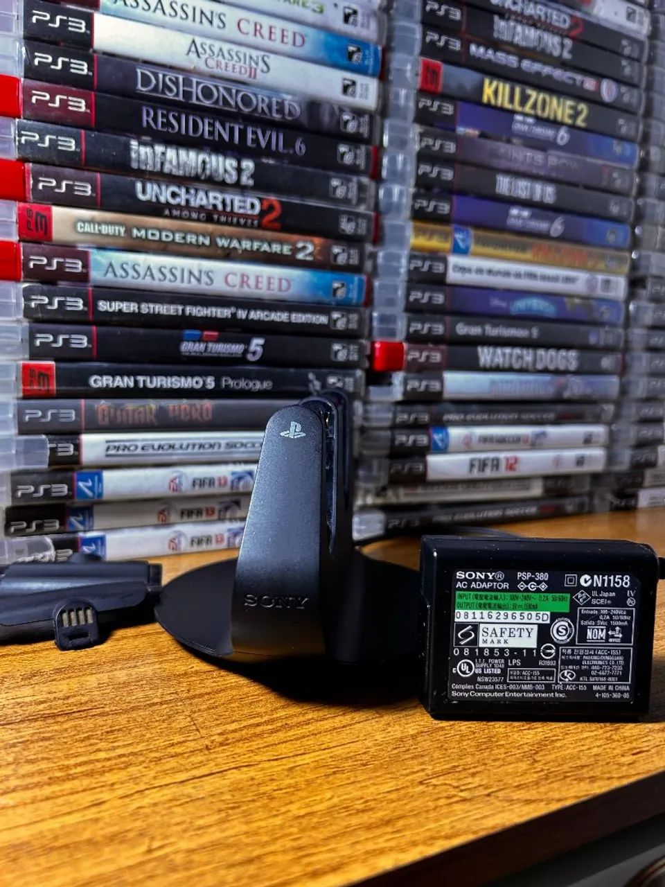 Estação de carregamento Sony original para PS3 