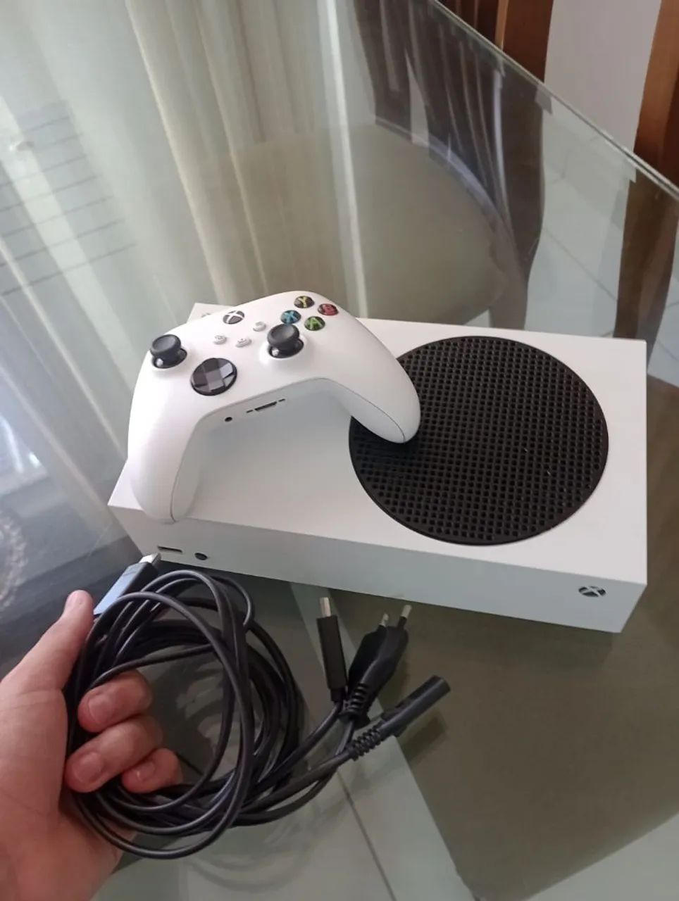 ? Bicicleta Aro 29 + ? Xbox Series S 512GB - Seminovos, Estado Impecável - Foto 6