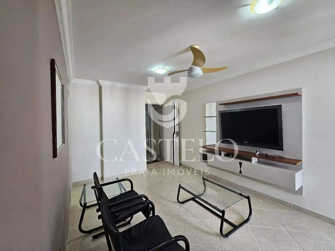 Apartamento 2 quartos sendo 1 suíte com vista lateral para o mar na quadra do mar, Praia d - Foto 4