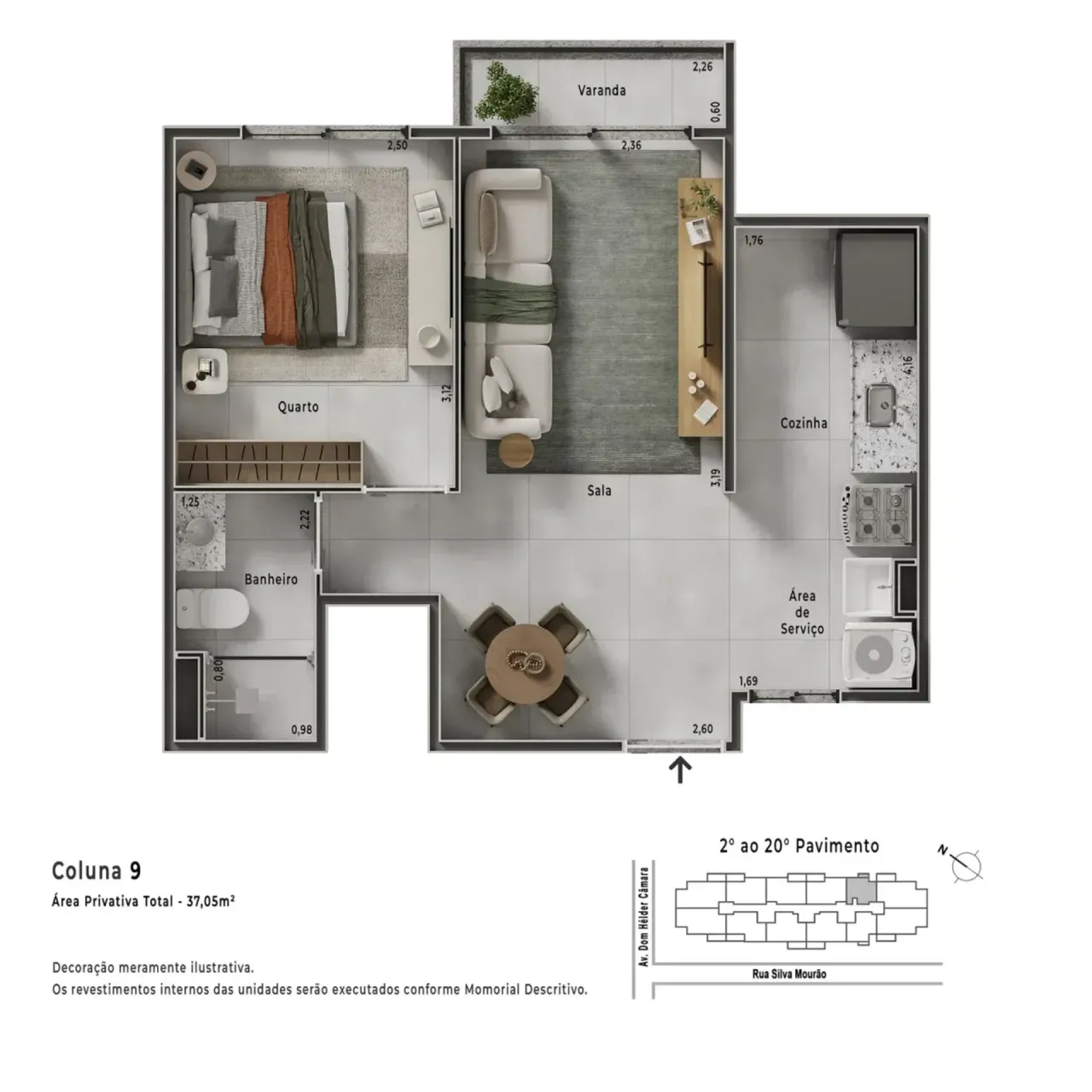 PLANTA 37m²