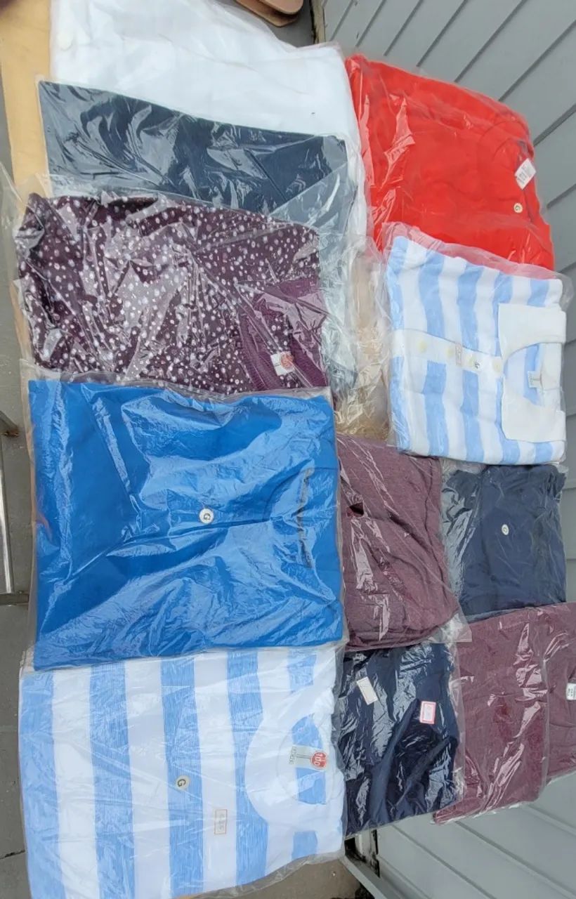 Estoque de camisetas e moletons (522 peças de Roupa) - Foto 5