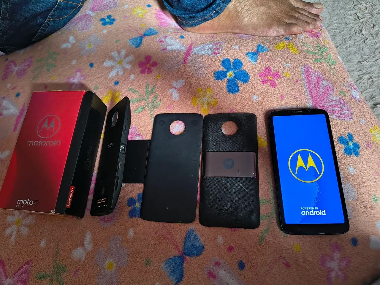 Motoz3 play com snaps 