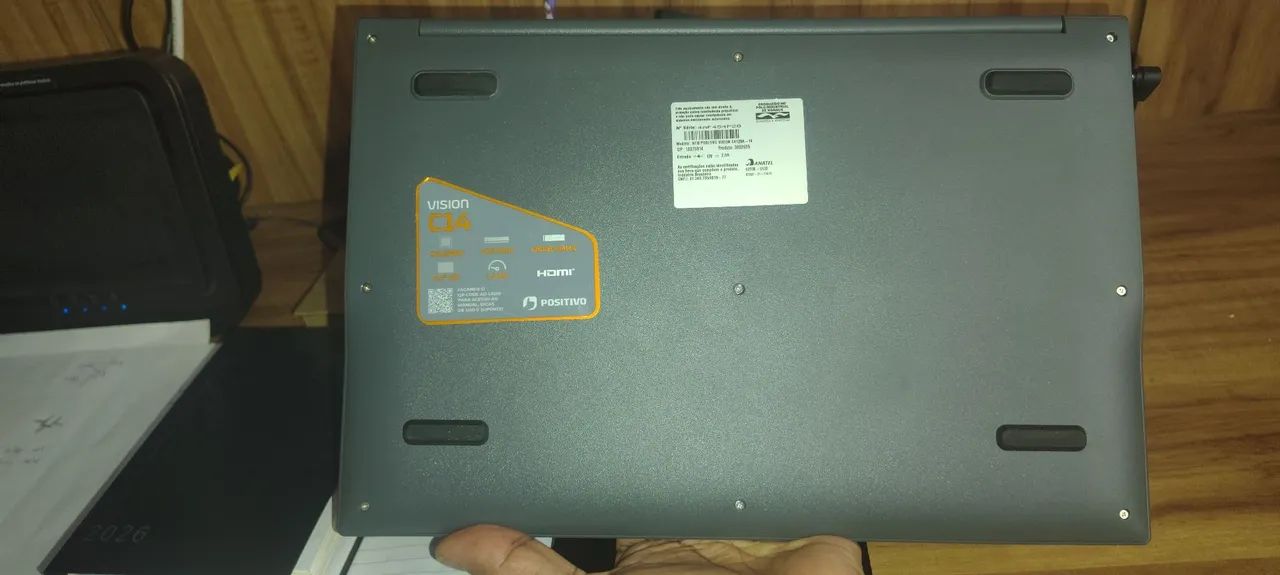 Notebook Positivo Vision C14 Lumina Bar Intel Celeron 4GB  - Foto 4