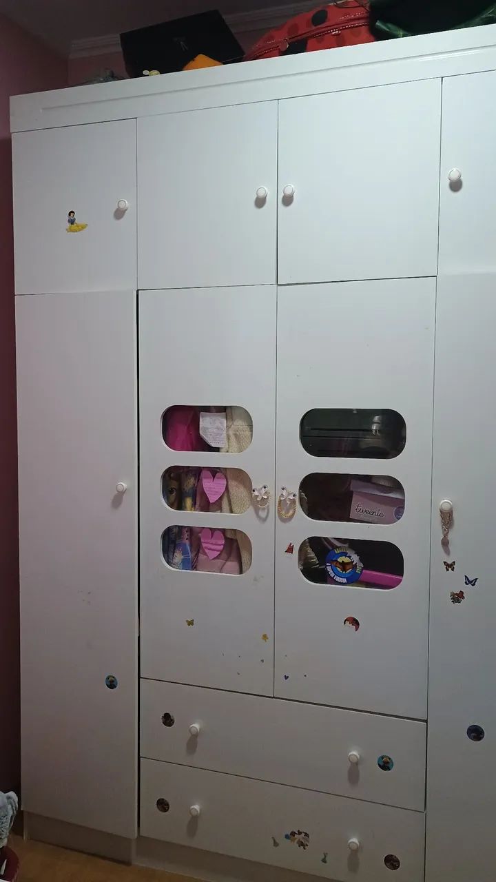 Guarda roupa 4 portas branco - Foto 2