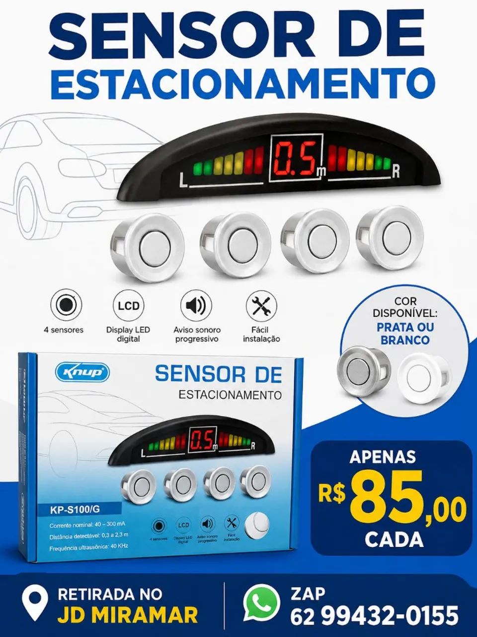Sensor de estacionamento 
