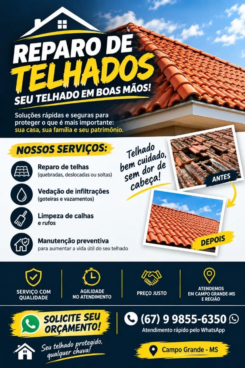 Reparos de Telhados