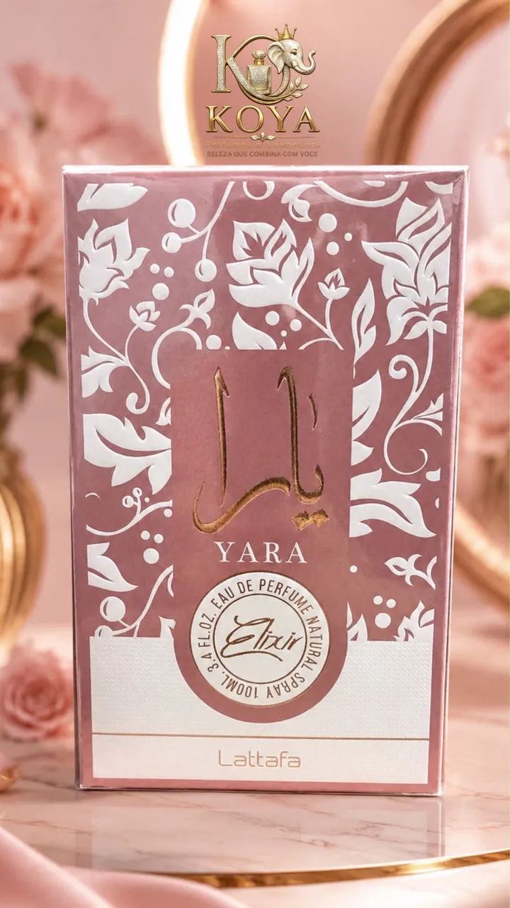 Yara Elixir Lattafa - Perfume Árabe 