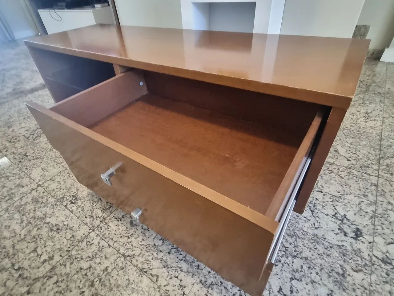 Rack de madeira