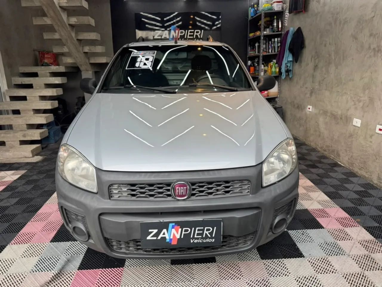 Fiat Strada Working Hard 1.4 Fire Flex 8V CS 2018 - Foto 2