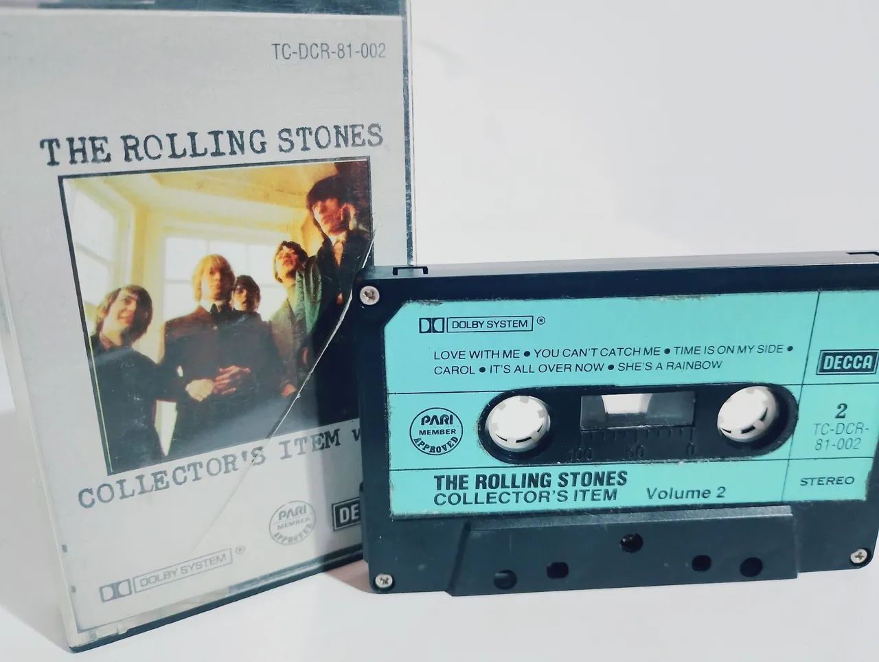 Fita K7 The Rolling Stones original 