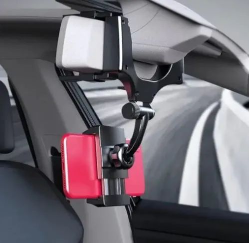 Suporte De Celular Carro Apoiador Veicular Retrovisor - Foto 3