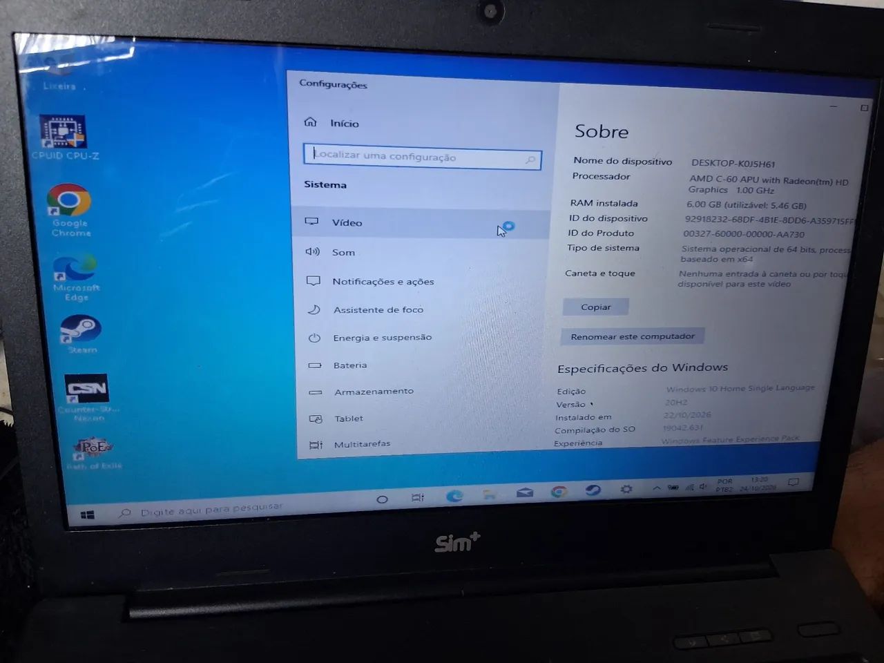 Notebook usado em bom estado - Foto 5