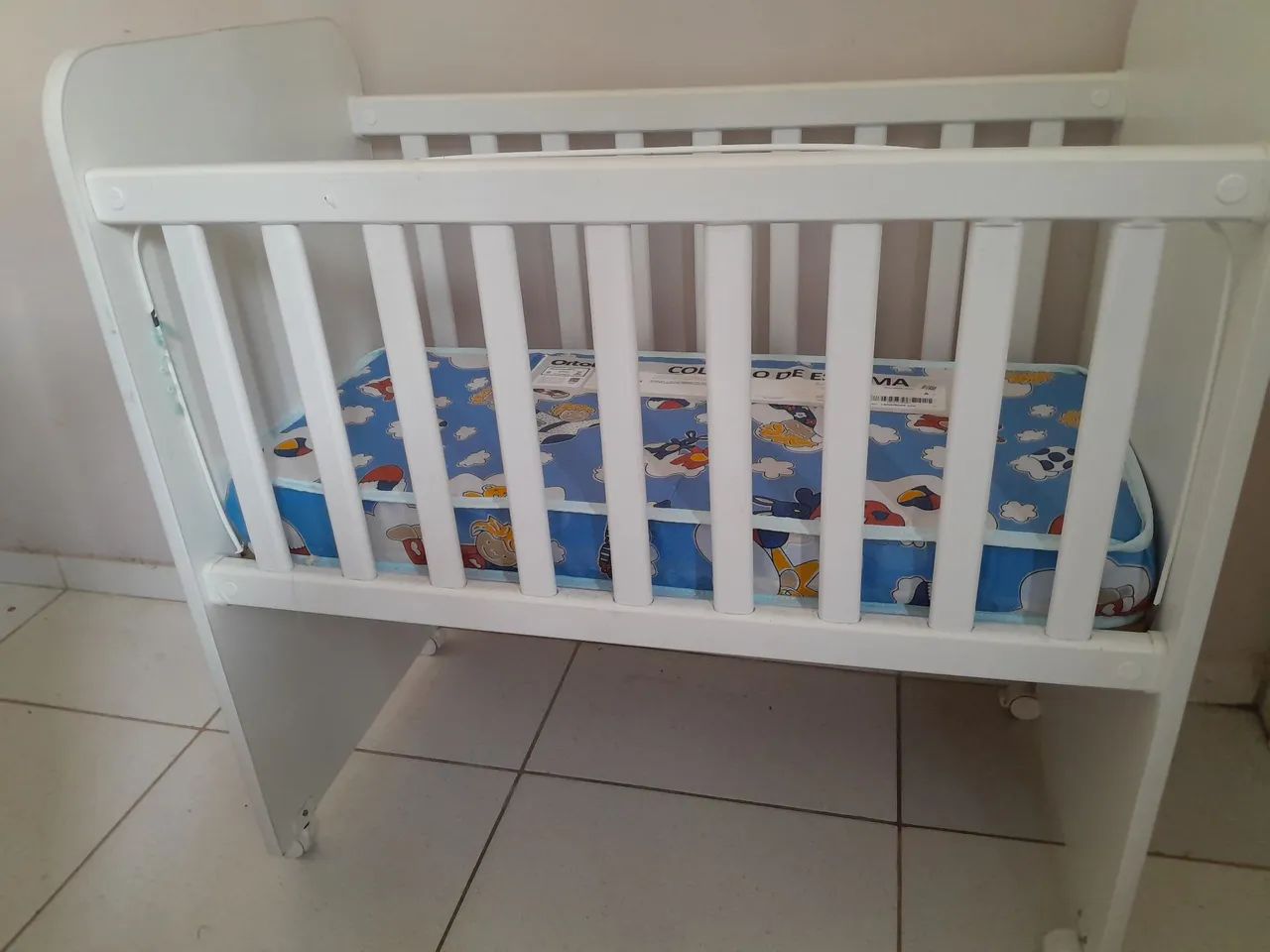 MINI BERÇO COM COLCHÃO  - Foto 3
