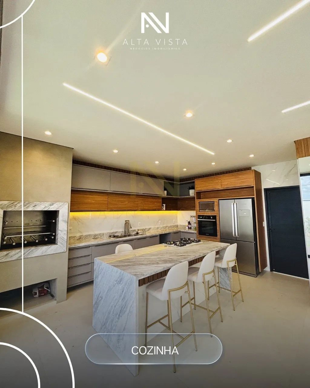 Casa 3 suítes master com piscina em um condomínio fechado - Caçari - Foto 5