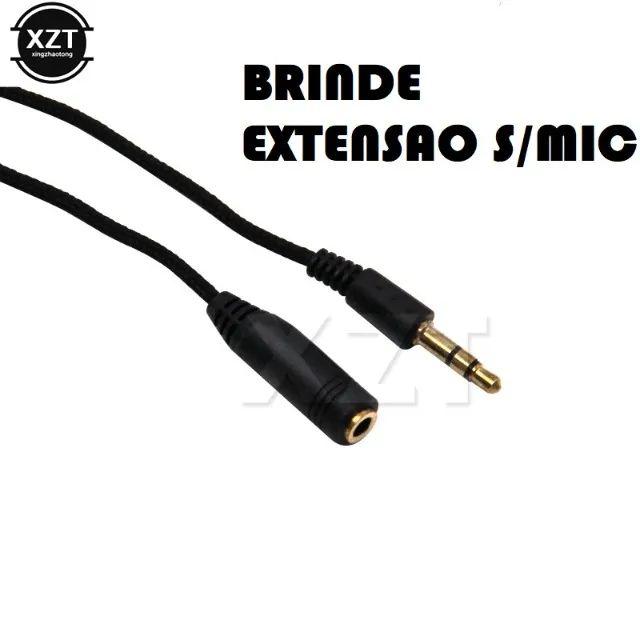 Fone KZ EDX Pro s/Mic(+extensão gratis) e c/MIC Gamer/Musicos Produto NOVO e LACRADO! - Foto 6