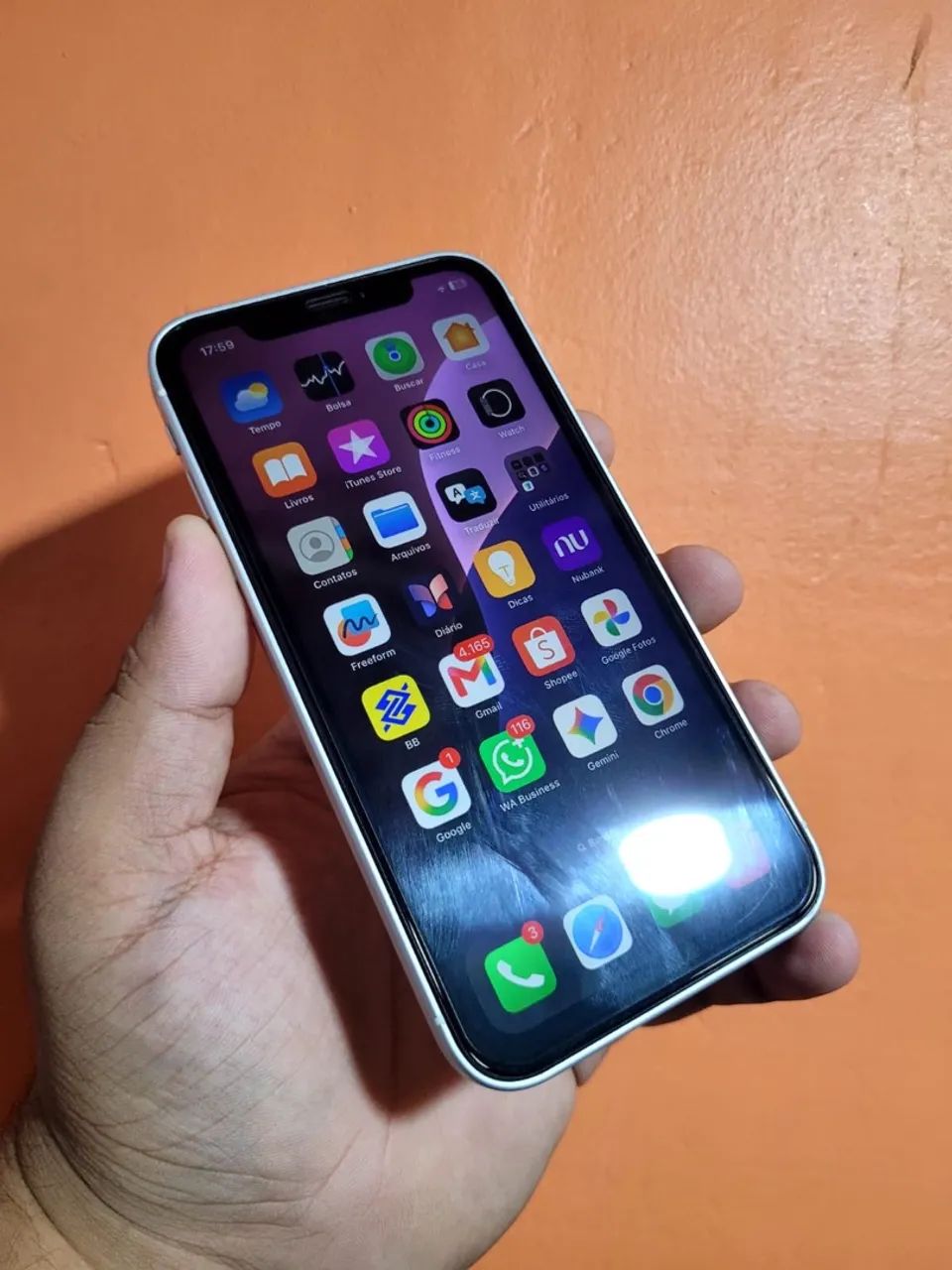 IPHONE XR NA CARCAÇA DO 17 PRO ACEITO PROPOSTA