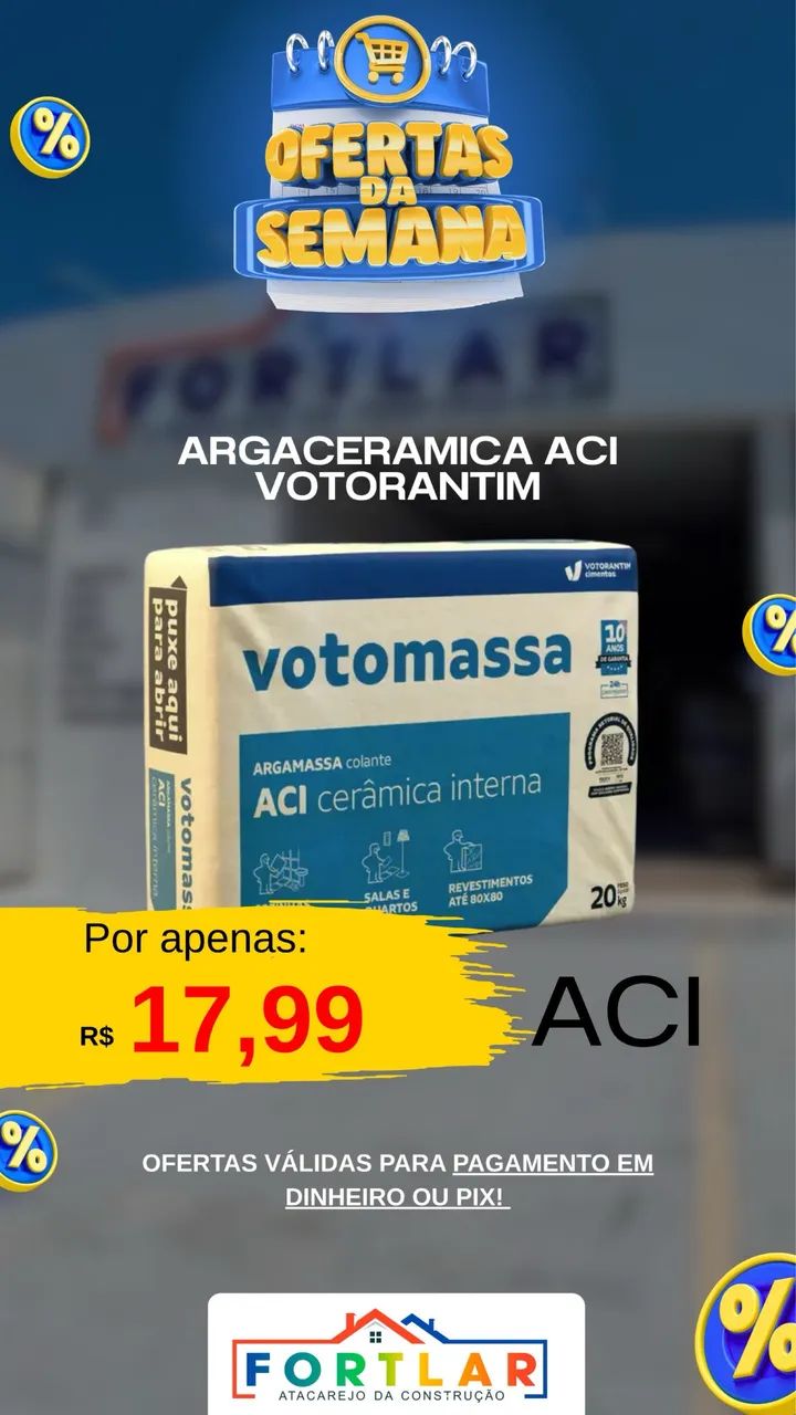 Argamassa atacado