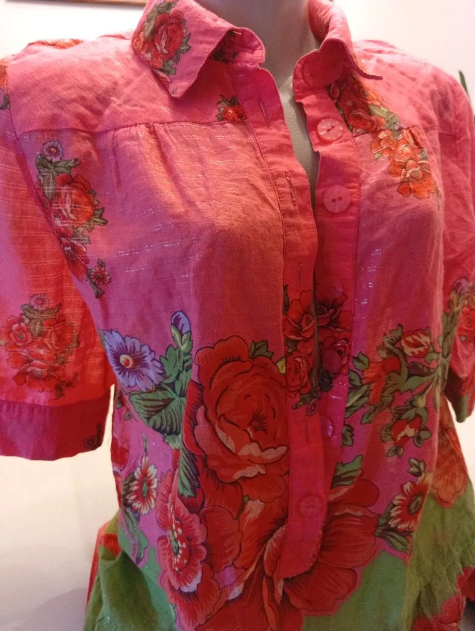 Vestido Farm Rosa - Foto 2