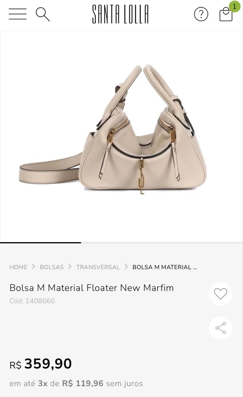 Bolsa Santa lolla nova  - Foto 2
