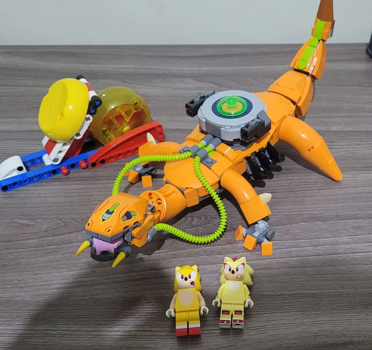 Lego sonic the hedgehog - set biolizard - 77003 - Brinquedos e