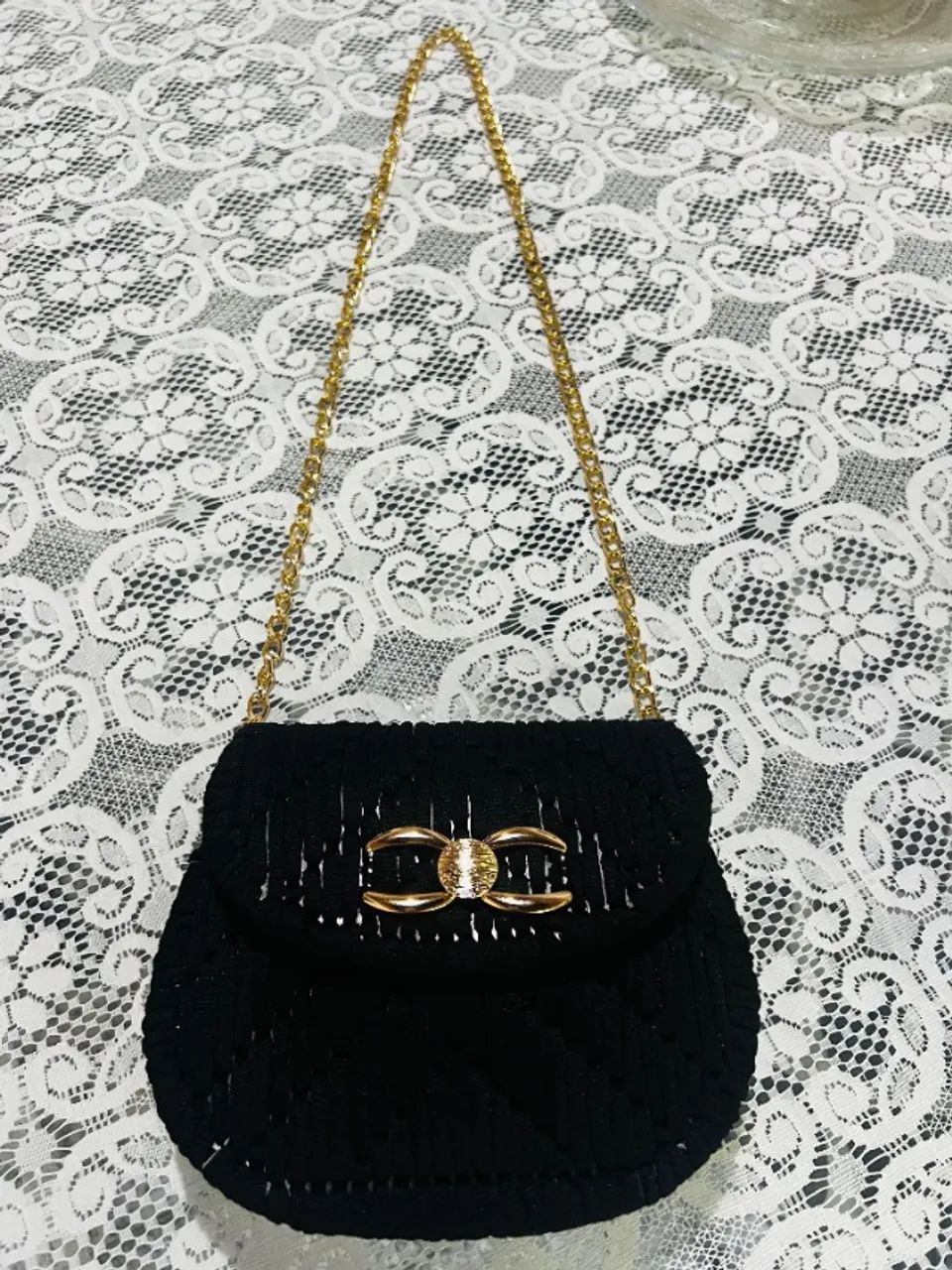 Bolsa em croche - Foto 2