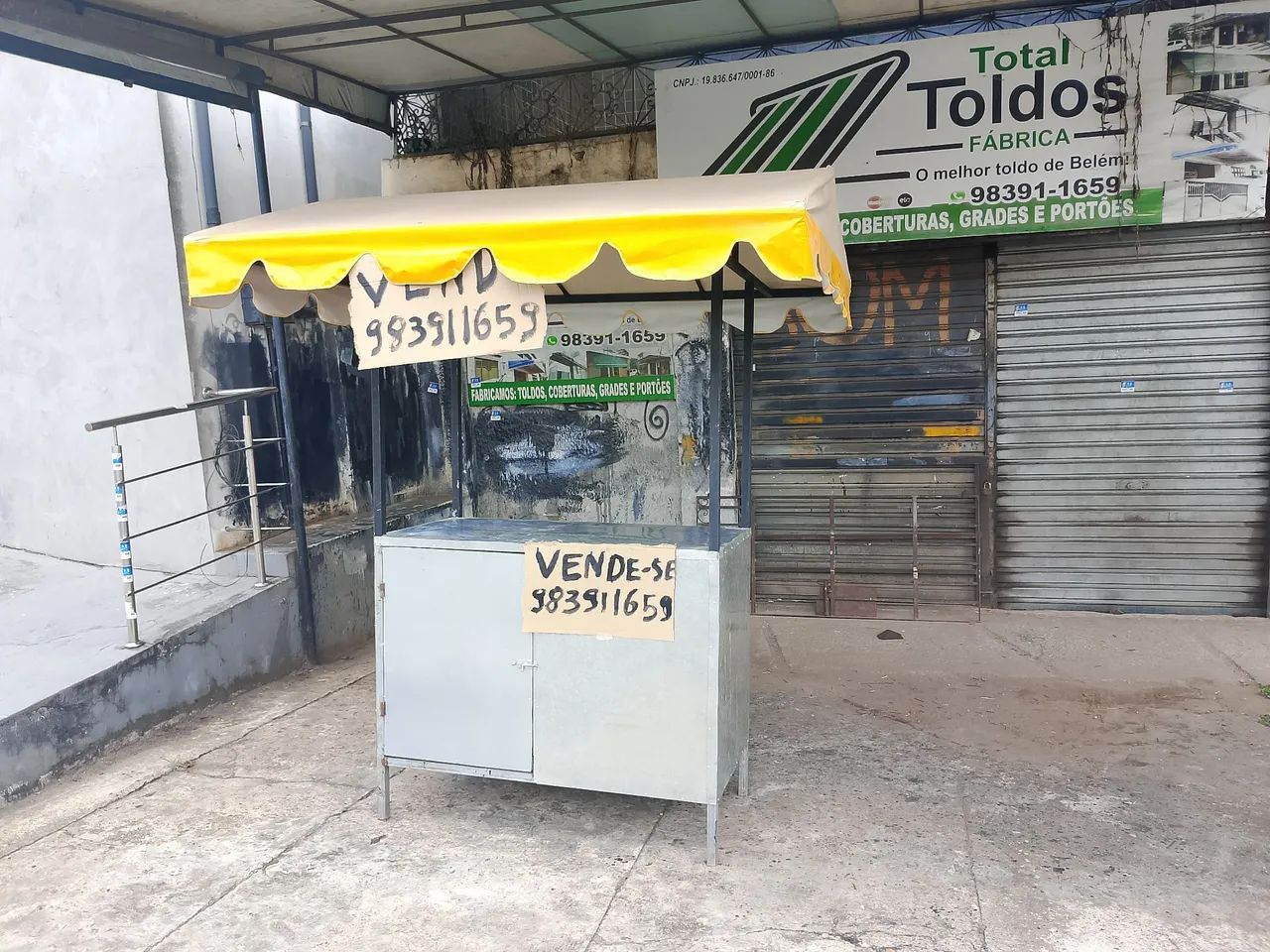 Vende barraca 