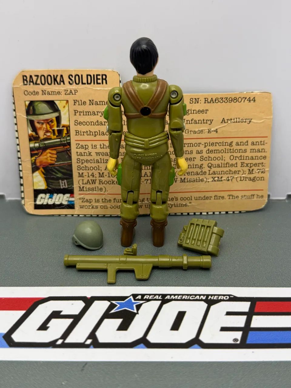GI JOE装備品等 Gi Joe Zap Straight Arm v1 comandos em ação - Hobbies e coleções