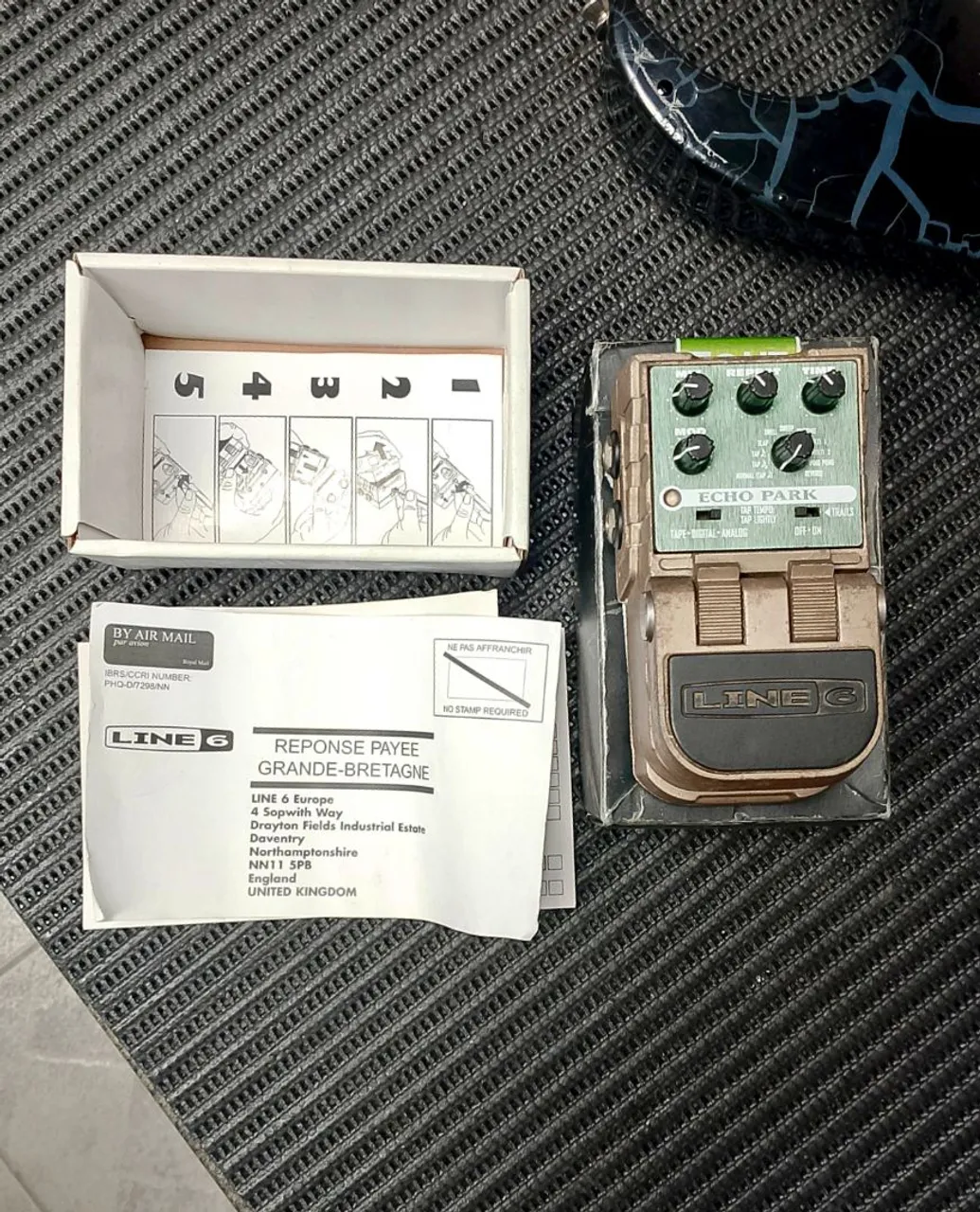 Pedal Guitarra Line 6 ToneCore Echo Park - Instrumentos musicais