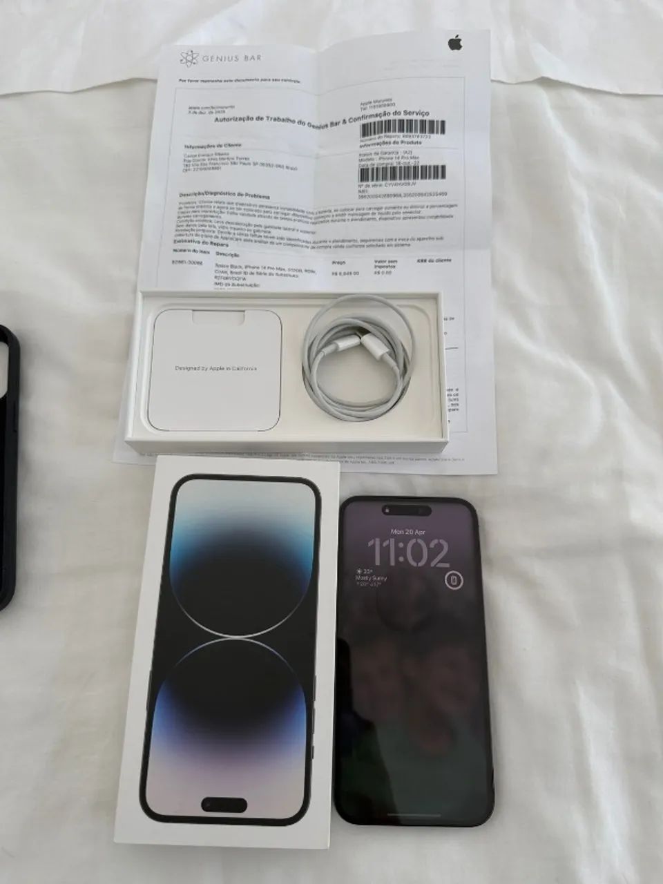 IPHONE 14 pro max - 512g - Nota Fiscal - saúde bateria 100