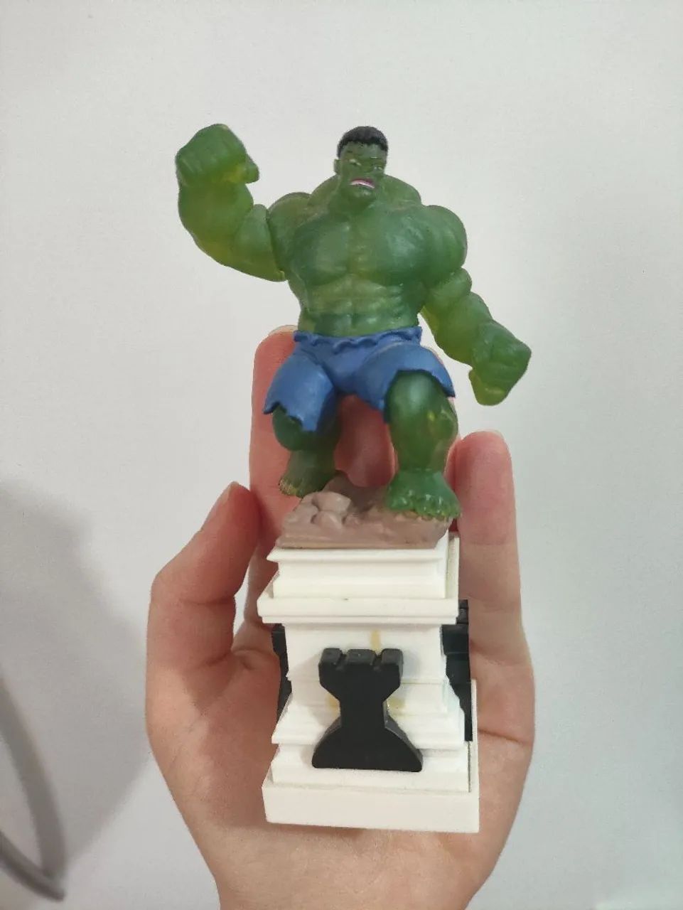 Kit miniaturas da Marvel de xadrez colecionáveis Hulk e homem de ferro - Foto 3
