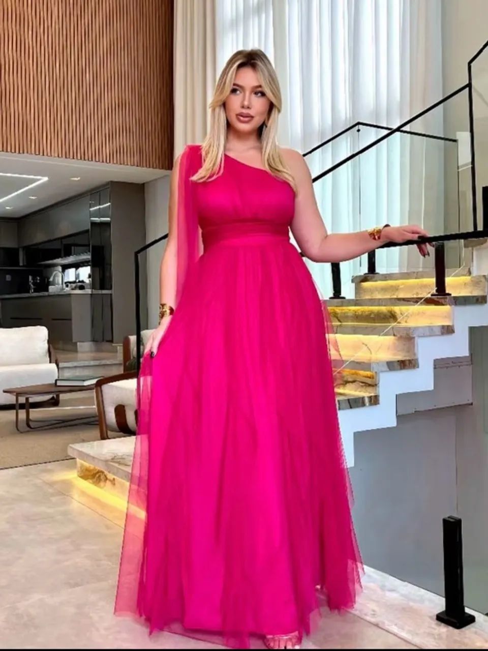 Vestido Rosa - Formatura ou Casamento 