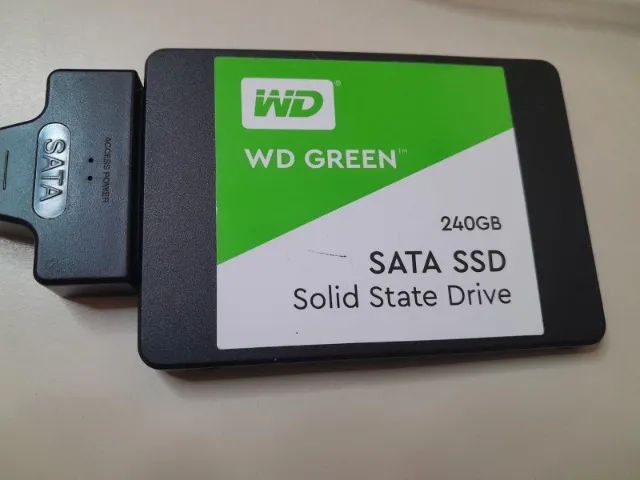 HD SSD SATA com adaptador - Foto 2