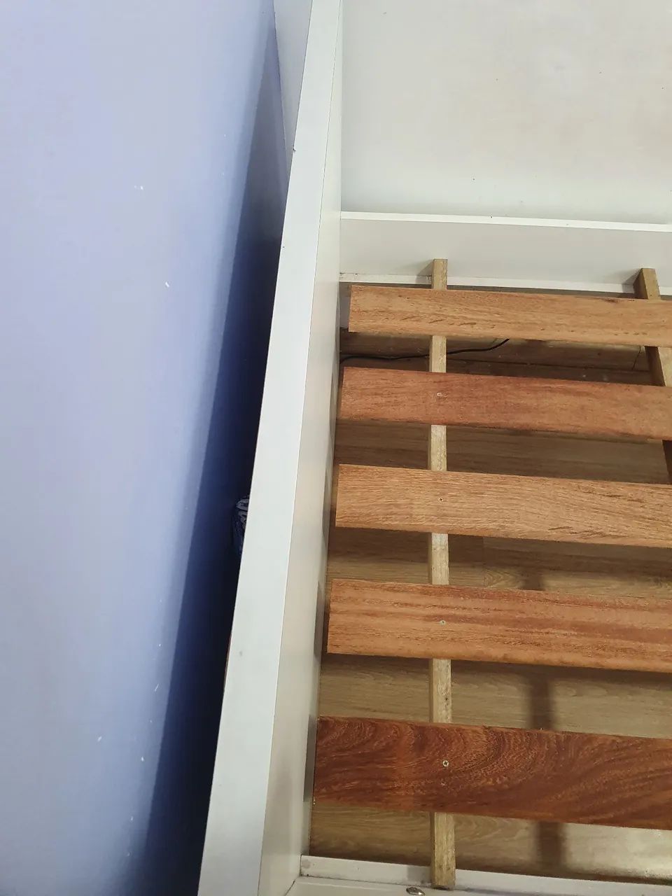 Cama de solteiro toda  em MDf - Foto 5