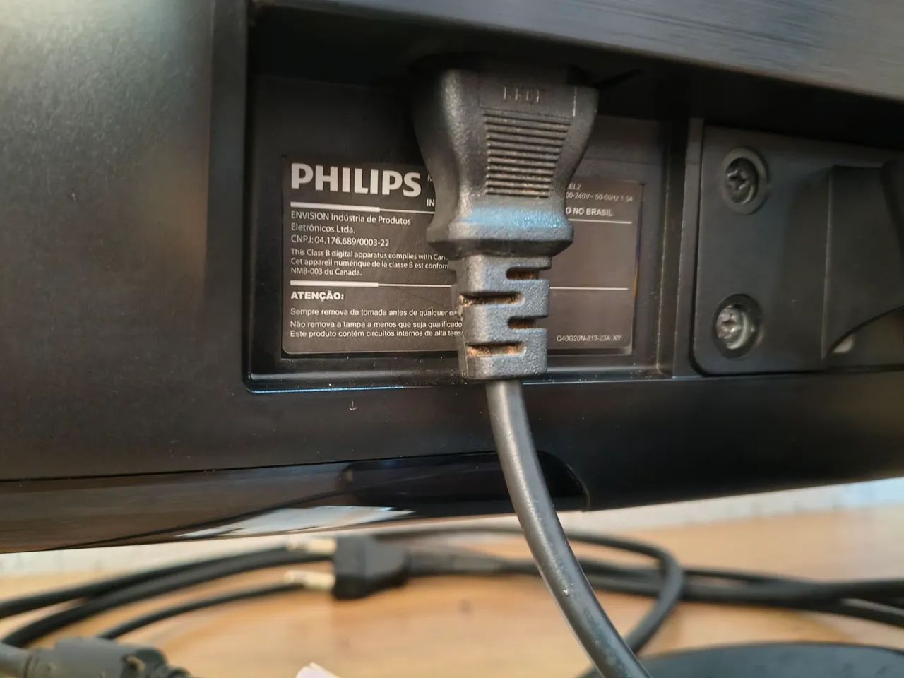 Monitor Led Philips 20 polegadas conservado - Foto 4
