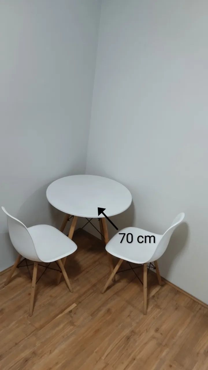 Mesa com duas cadeiras  - Foto 4
