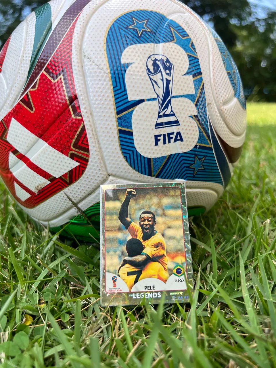 Figurinha Legends do Pelé - Foto 2