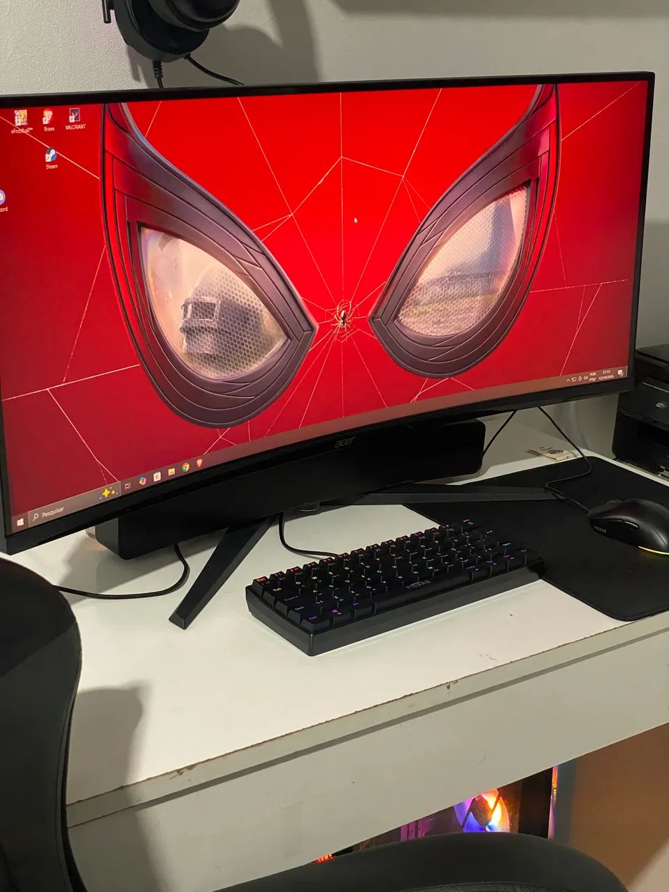 PC Gamer com Tela Ultrawide 34 polegadas Curvo  - Foto 4