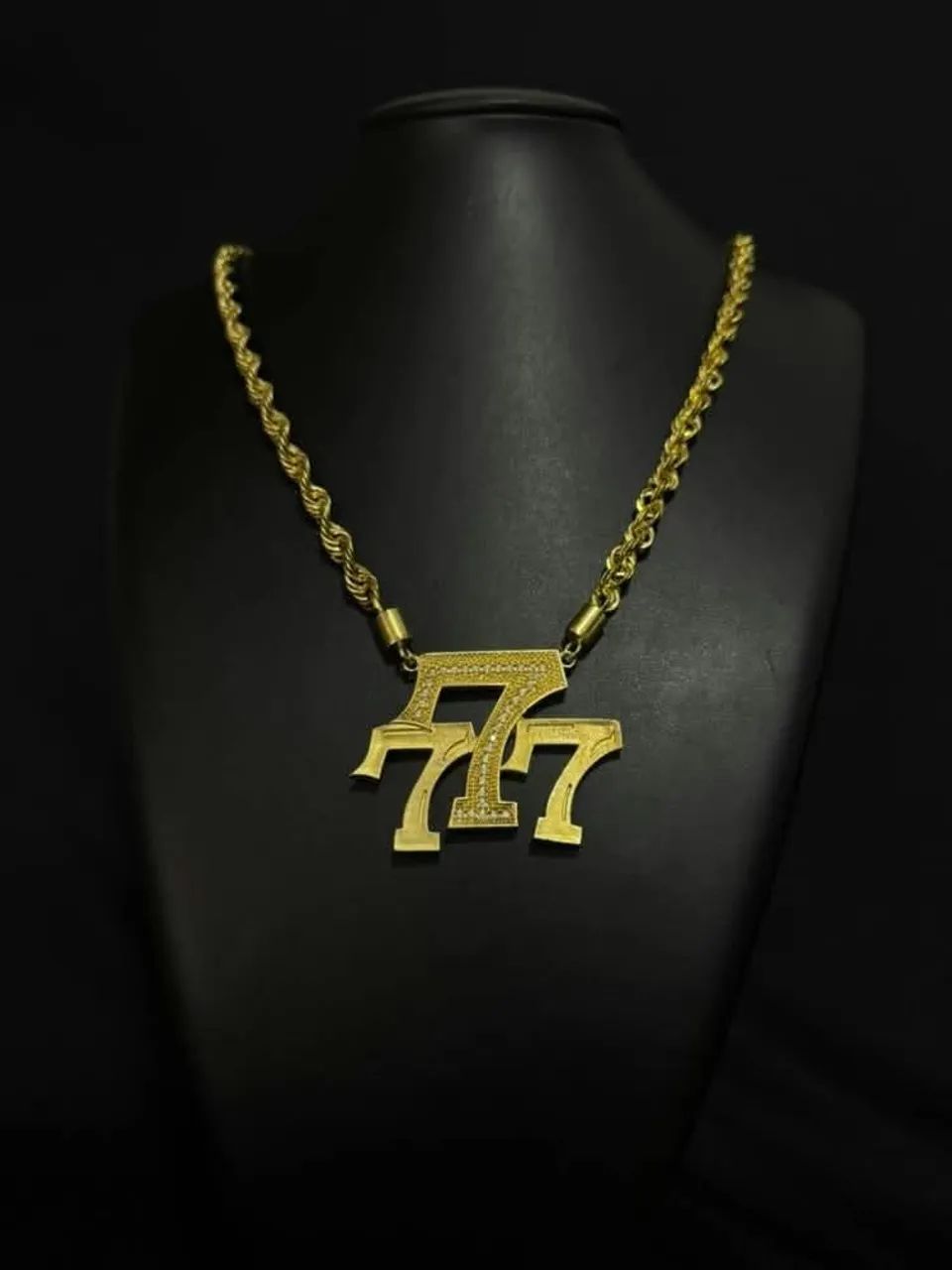  cordão moeda antiga