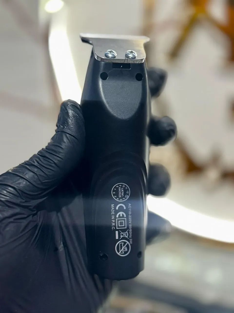 Máquina de acabamento Kemei  - Foto 4
