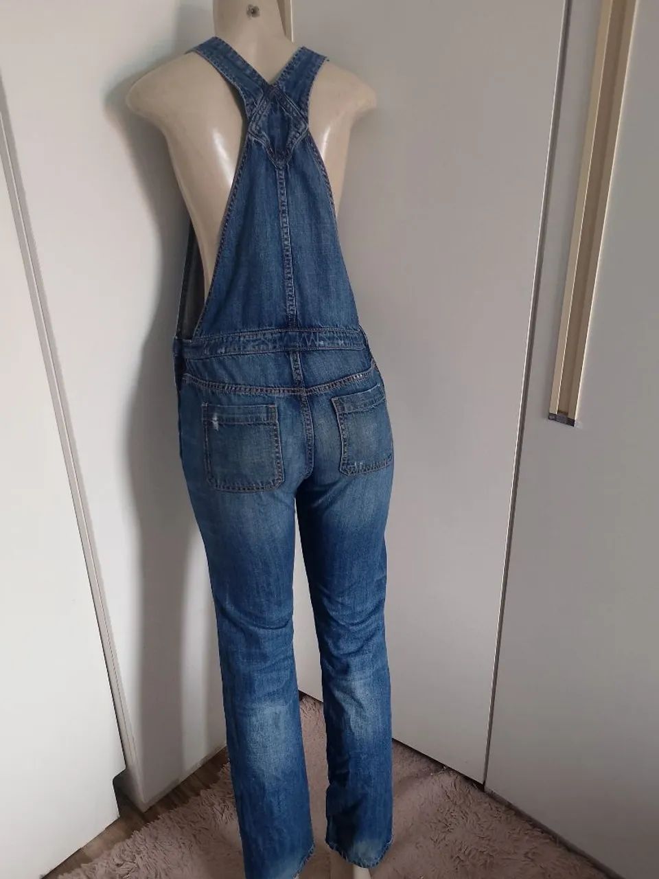 Jardineira jeans Gap kids  - Foto 3
