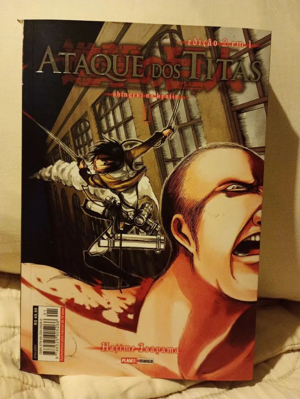 Ataque dos Titãs 2 em 1 (Volume1)