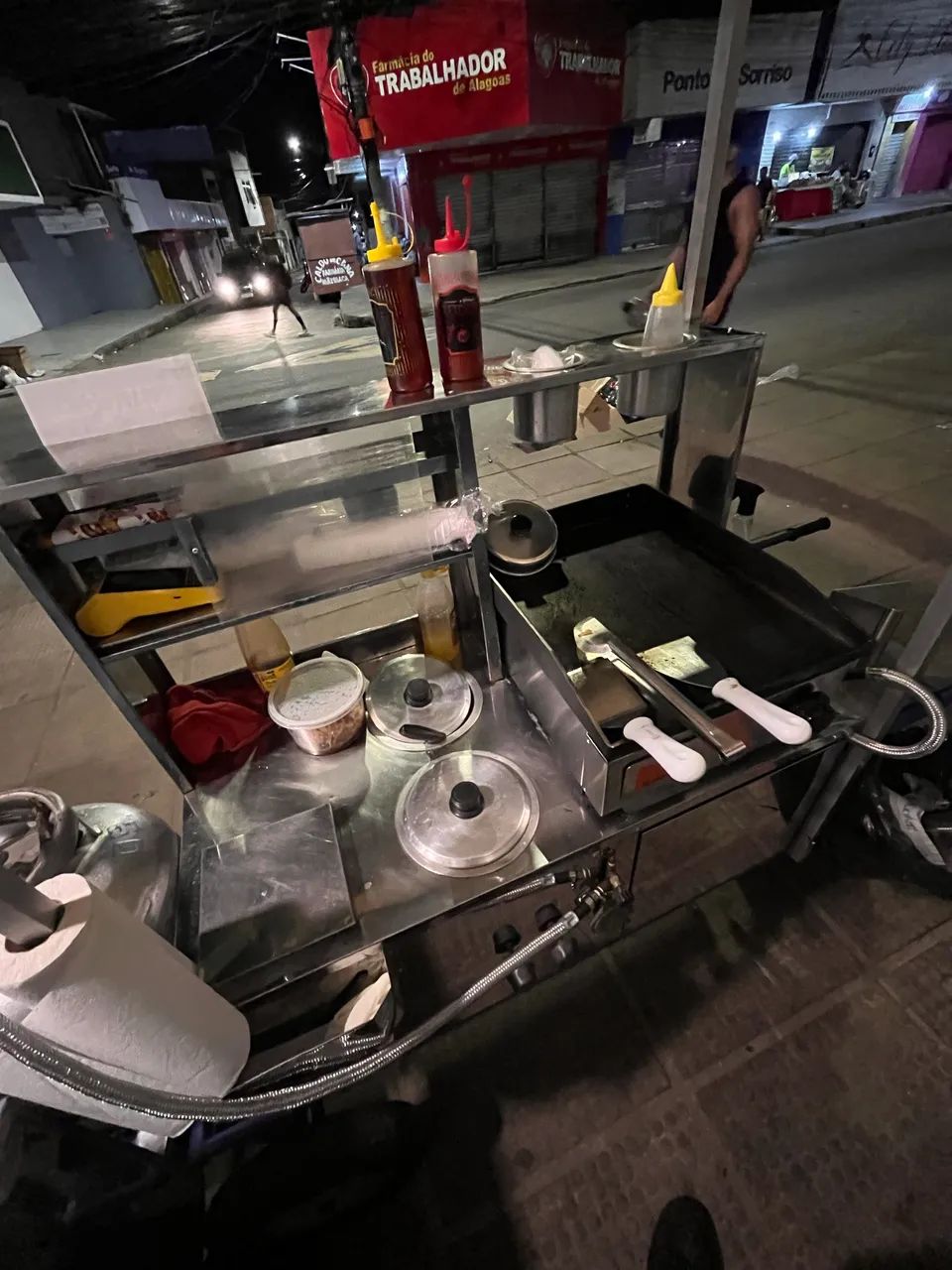 Carrinho de inox para lanches - Foto 3