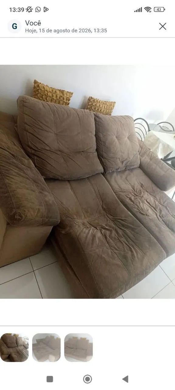 Vendo sofá retrátil - Foto 3