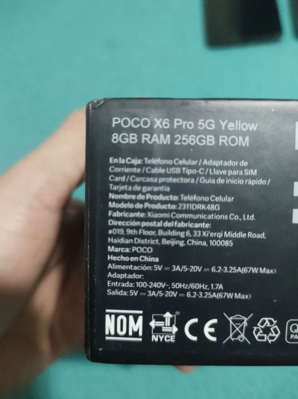 Poco x6 pro 8 Ram 256 memória interna  - Foto 2