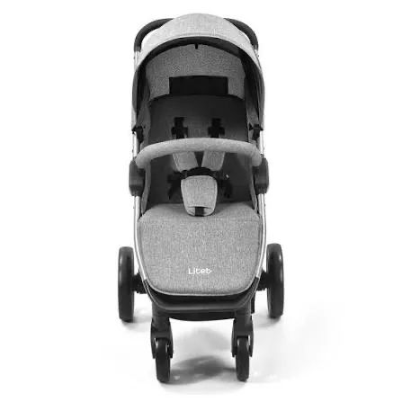 Carrinho de passeio Litet Bliss cinza 0-15 kg - Foto 4