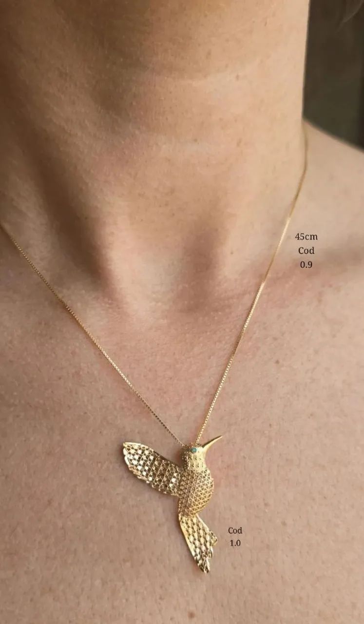 Cordão feminino ouro