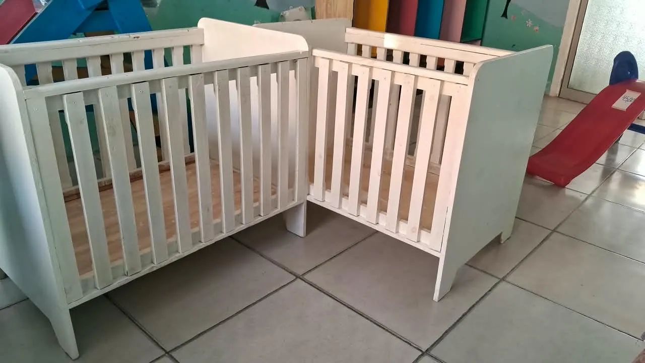 BERÇO MADEIRA BRANCO