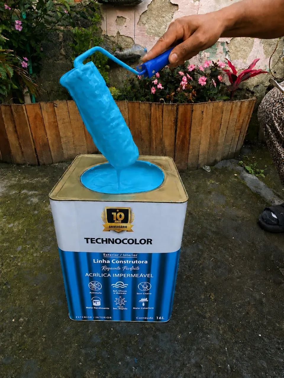 Tinta látex acrílica fosca sem cheiro ótima qualidade e durabilidade 