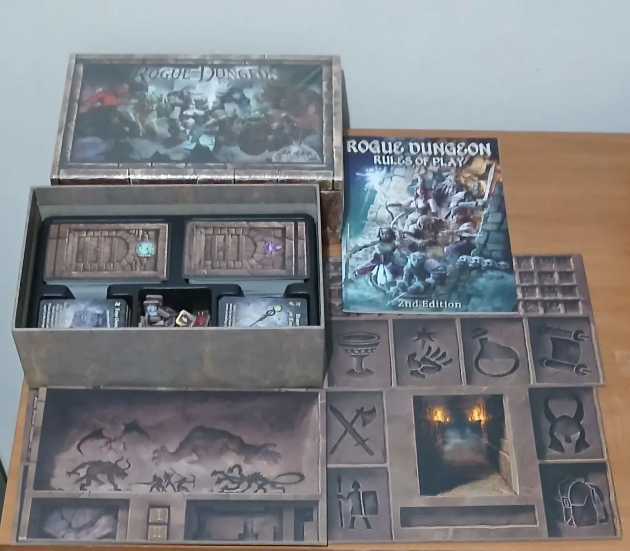 Rogue Dungeon Kickstarter Boardgame 2ª Edição  - Foto 2